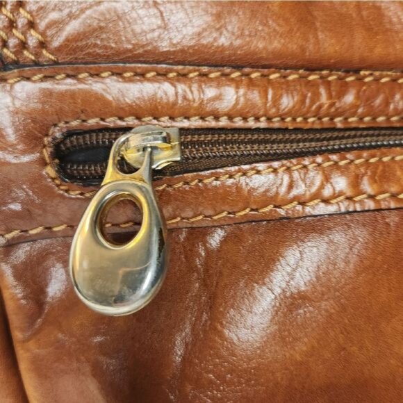 Engs Burg VTG 70s leather shoulder purse - Picture 10 of 15